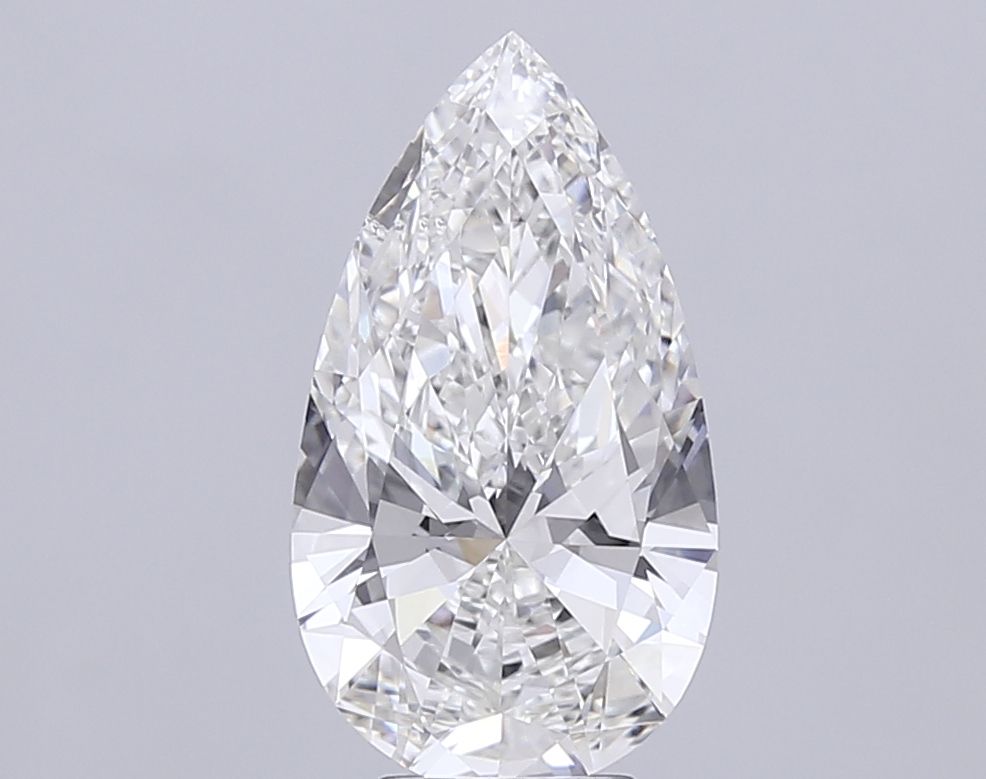 6.02 ct. pear Lab Grown Diamond front image