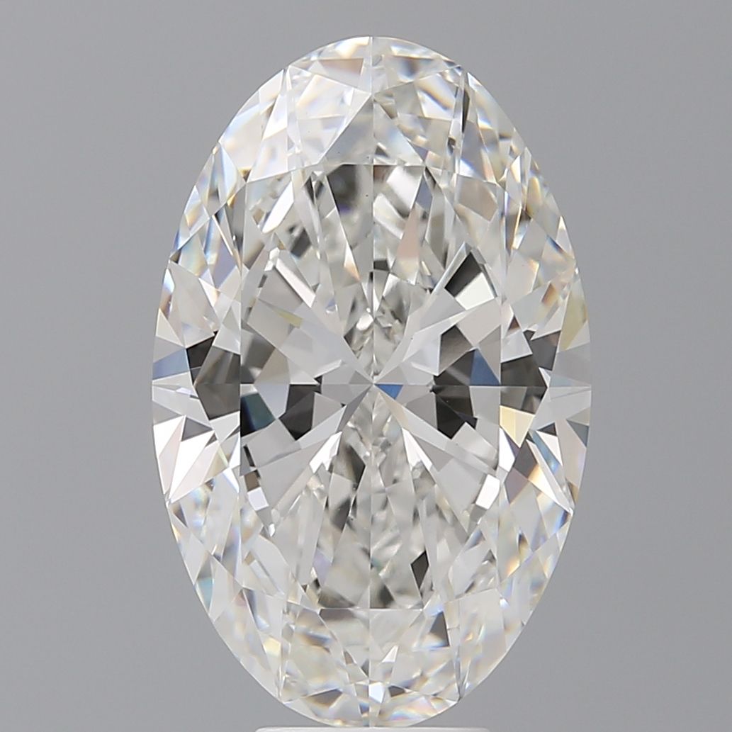 8.09 ct. oval Lab Grown Diamond front image