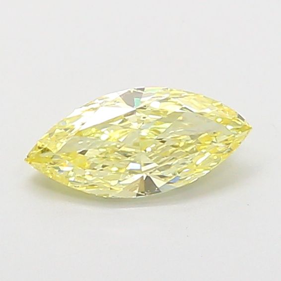 0.77 CT Fancy Intense Yellow MARQUISE