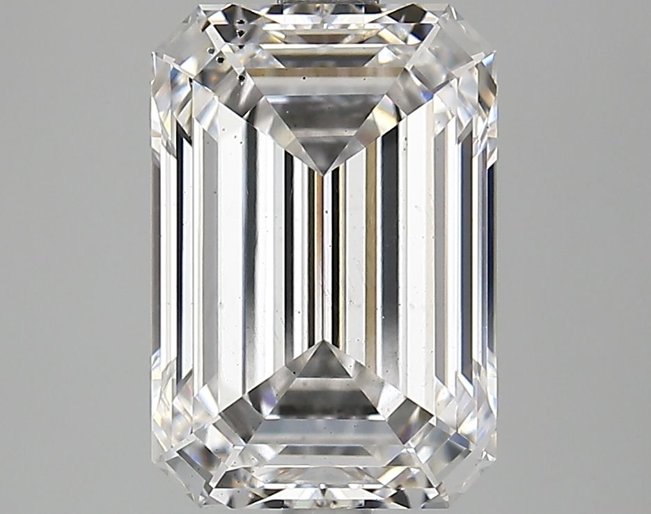 3.65 ct. emerald Lab Grown Diamond front image