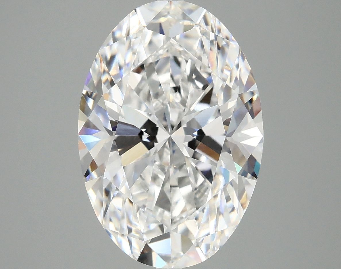 5.04 ct. oval Lab Grown Diamond front image