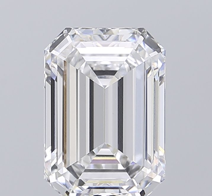 3.09 ct. emerald Lab Grown Diamond front image