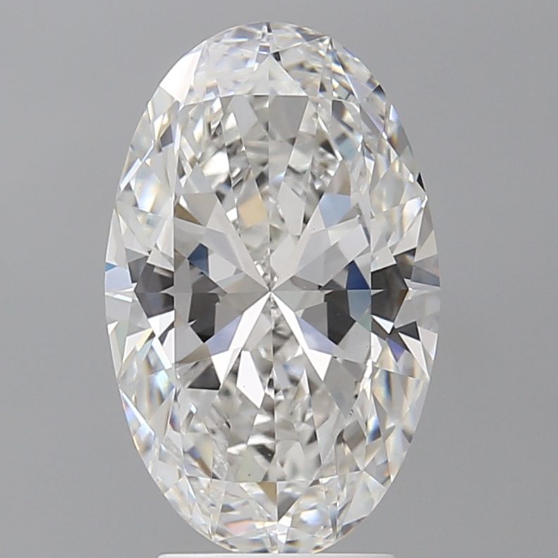 3.60 ct. oval Lab Grown Diamond front image