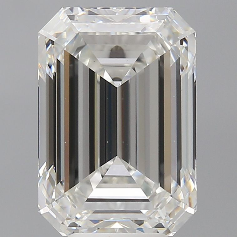 7.07 ct. emerald Lab Grown Diamond front image