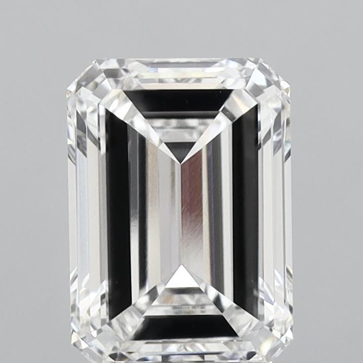 2.85 ct. emerald Lab Grown Diamond front image