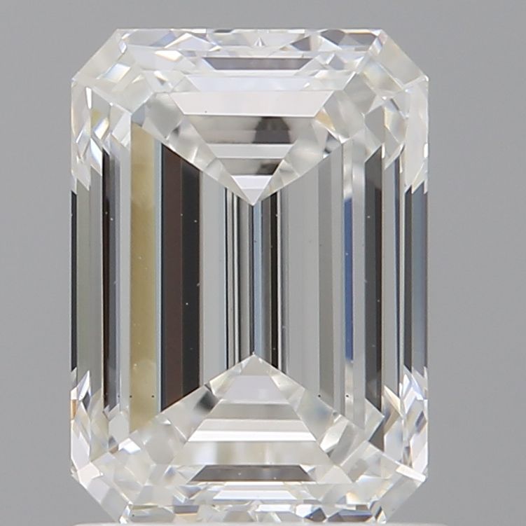1.55 ct. emerald Lab Grown Diamond front image