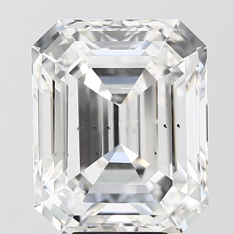 8.56 ct. emerald Lab Grown Diamond front image