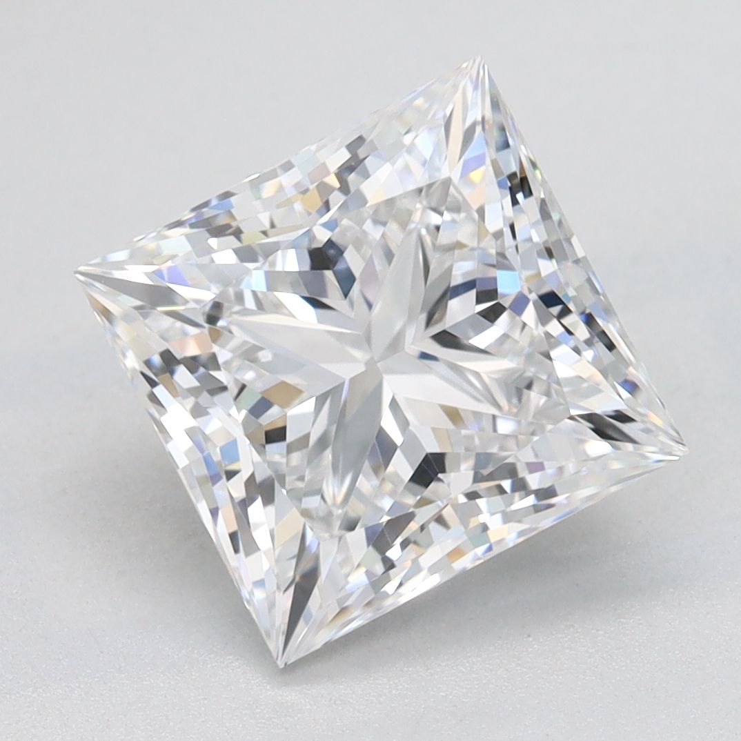 3.08 ct. princess Lab Grown Diamond front image