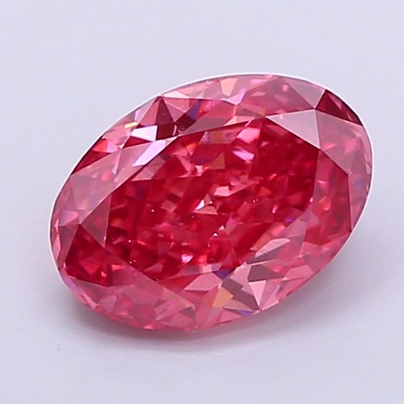 1.51 CT Fancy Vivid Pink OVAL