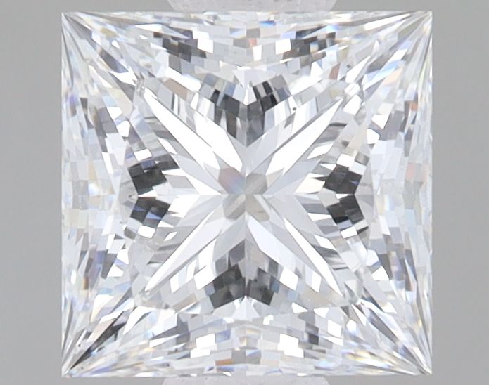 2.10 ct. princess Lab Grown Diamond front image