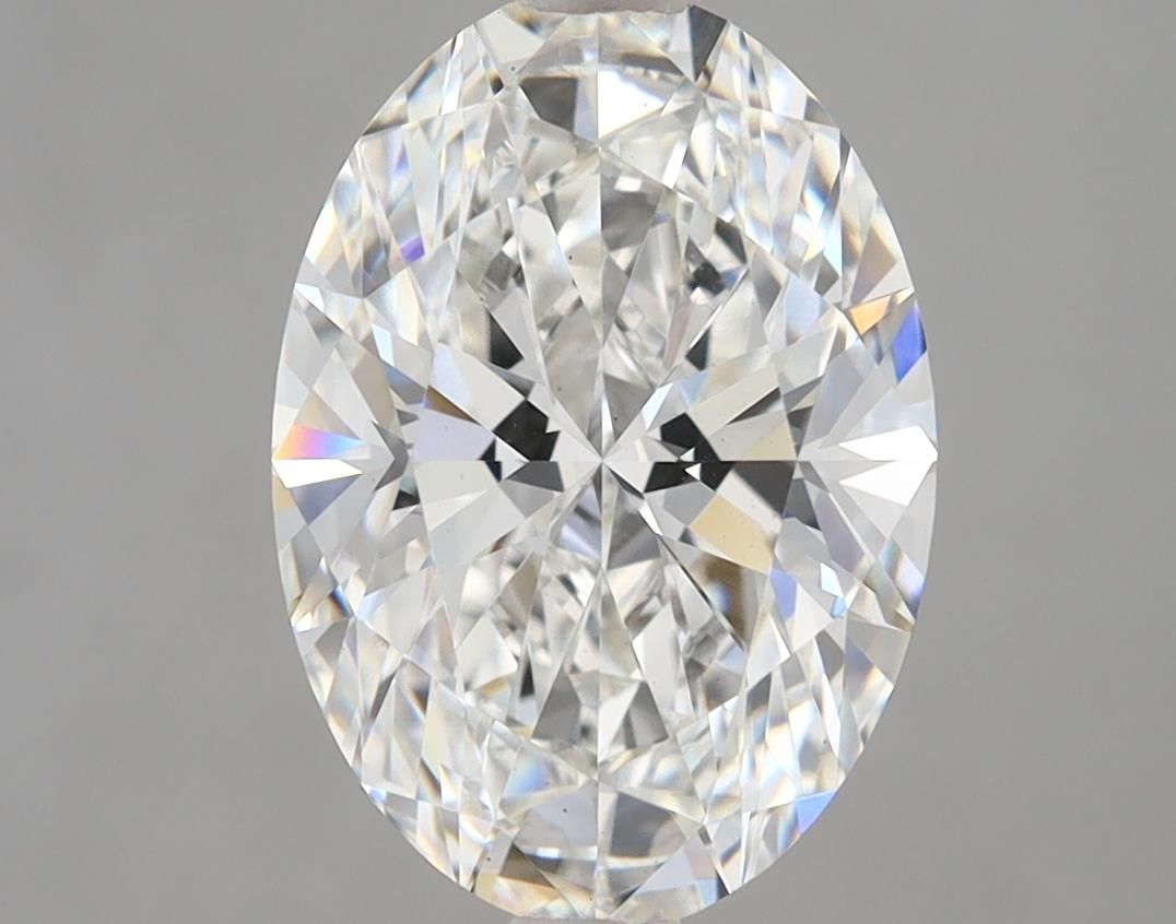 3.29 ct. oval Lab Grown Diamond front image
