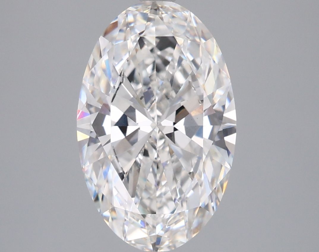 3.02 ct. oval Lab Grown Diamond front image