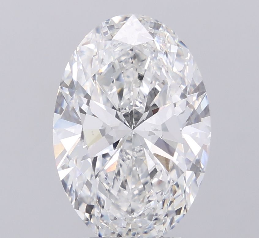 5.01 ct. oval Lab Grown Diamond front image
