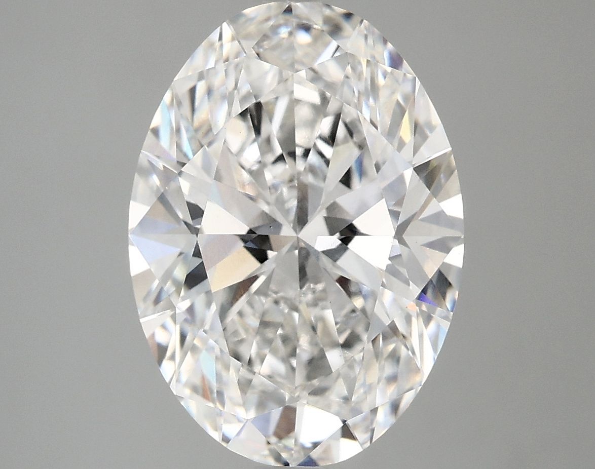 5.04 ct. oval Lab Grown Diamond front image