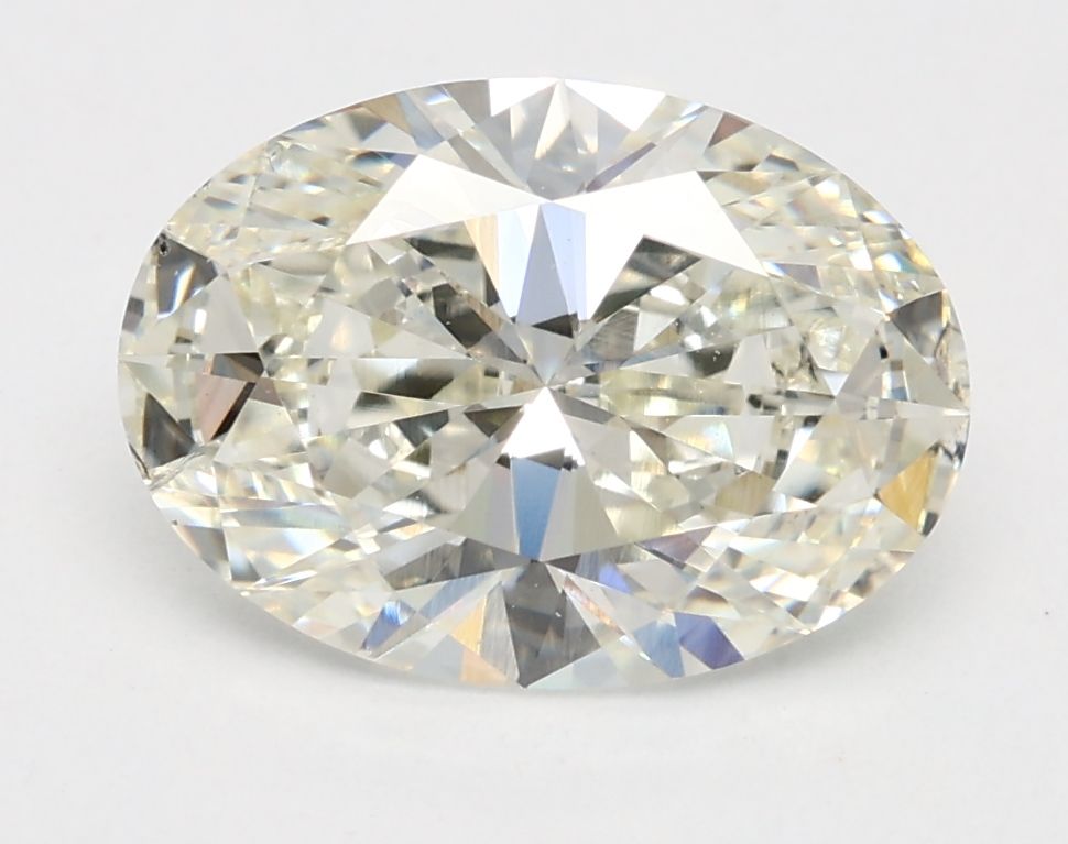 2.02 ct. oval Lab Grown Diamond front image