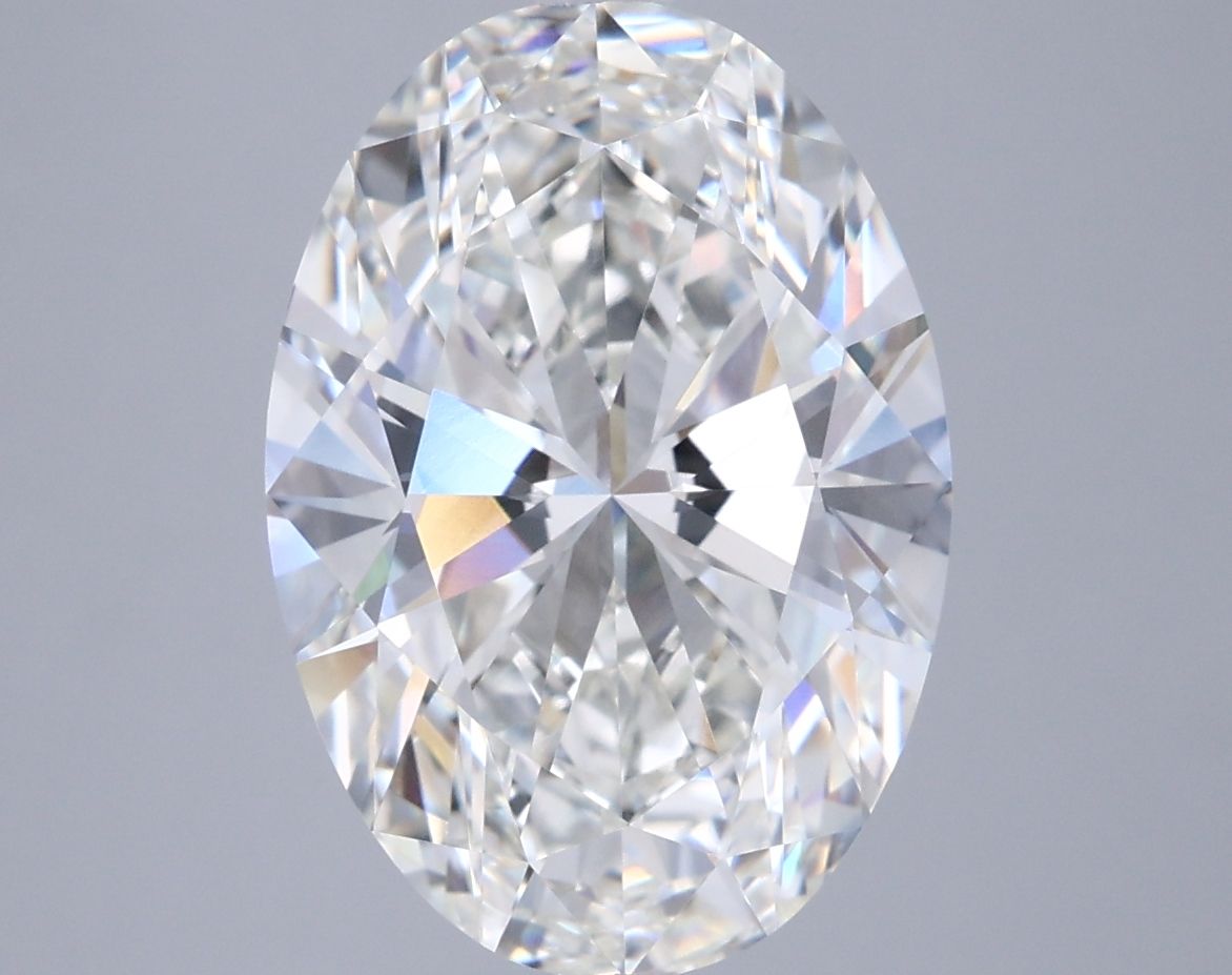 5.01 ct. oval Lab Grown Diamond front image
