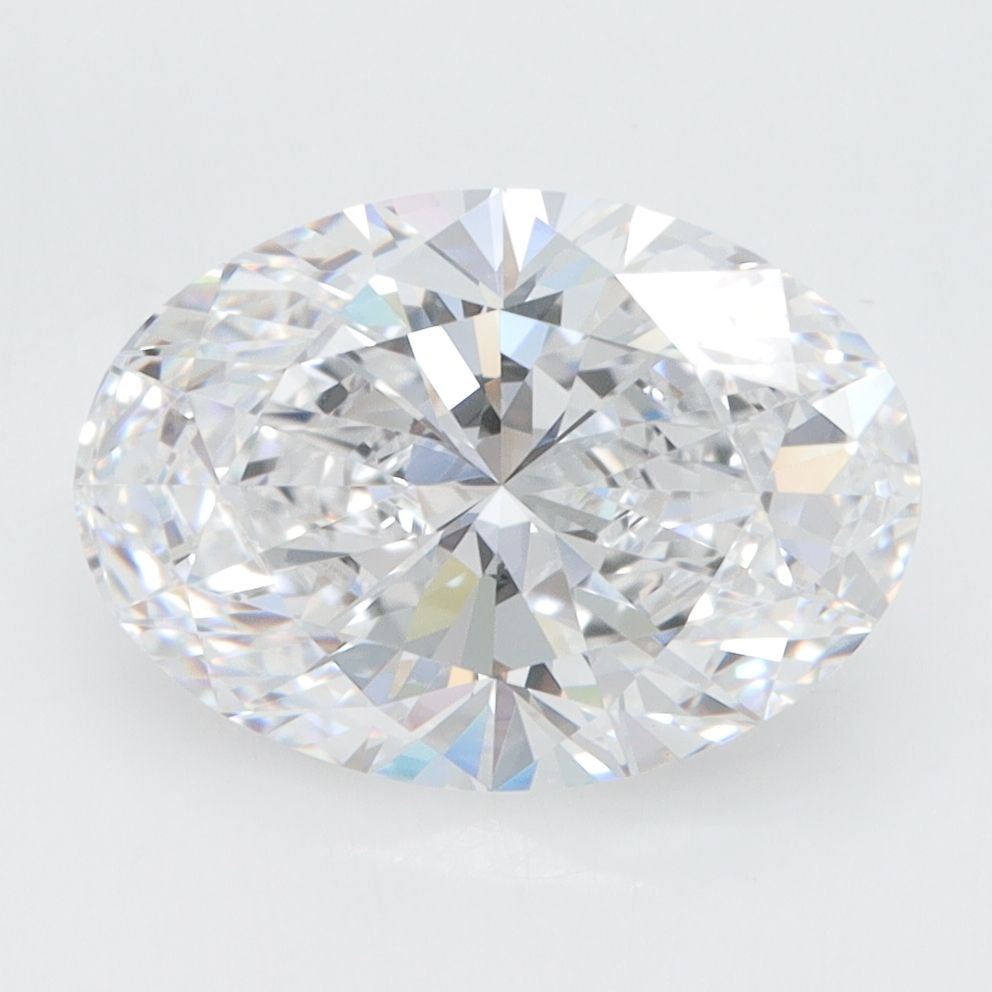 3.09 ct. oval Lab Grown Diamond front image