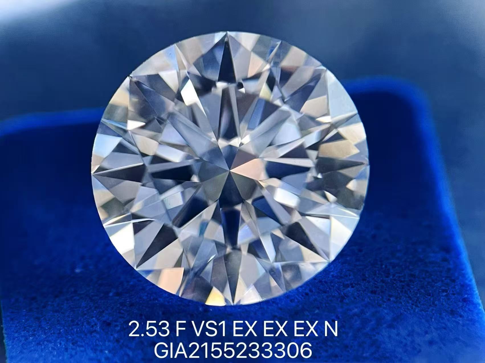 2.53 ct Round diamond