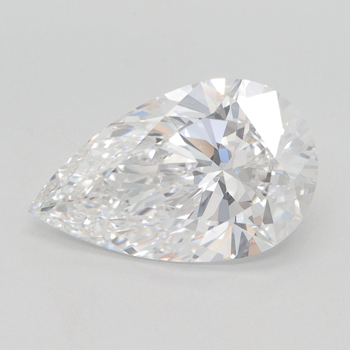 3.02 ct. pear Lab Grown Diamond front image