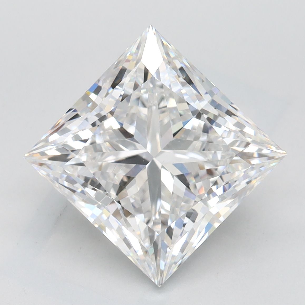 3.77 ct. princess Lab Grown Diamond front image