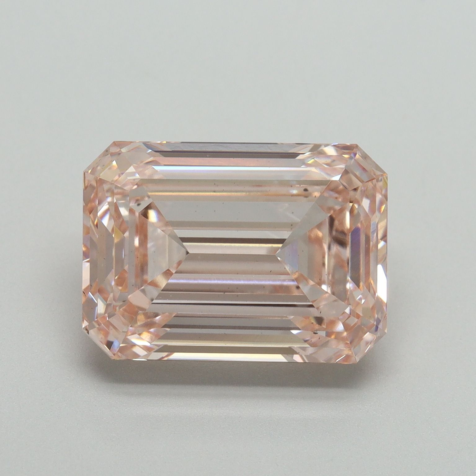 7.61 ct. emerald Lab Grown Diamond front image