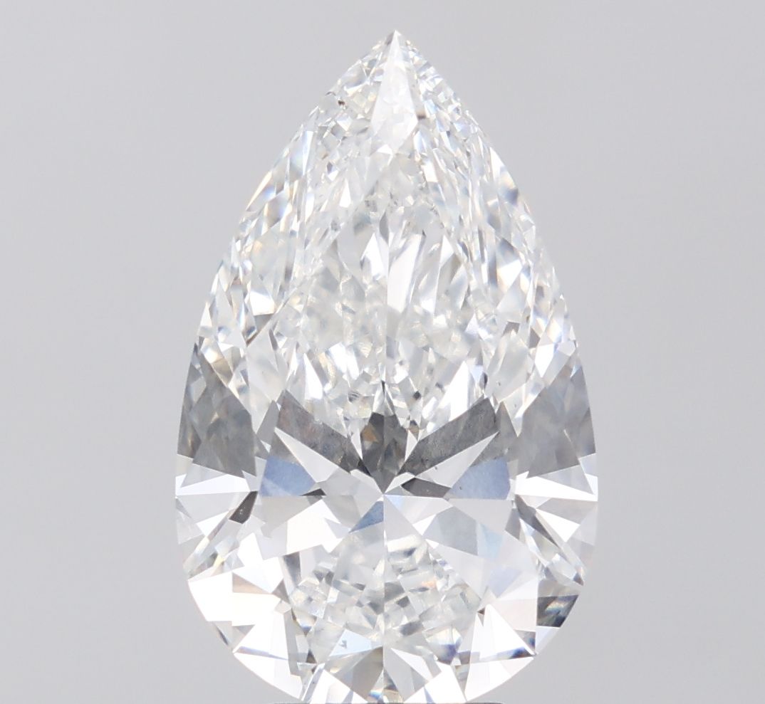 8.06 ct. pear Lab Grown Diamond front image