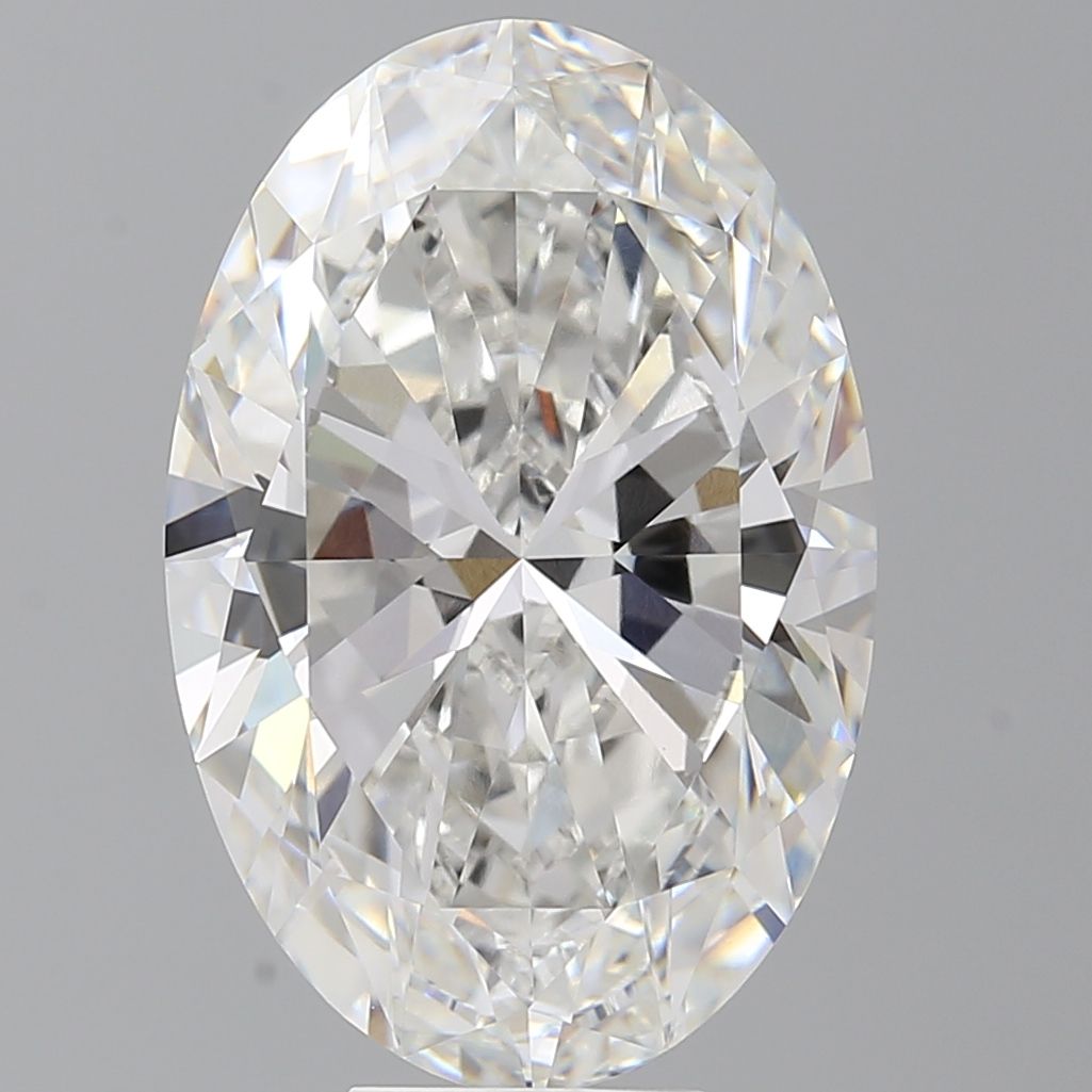 9.55 ct. oval Lab Grown Diamond front image