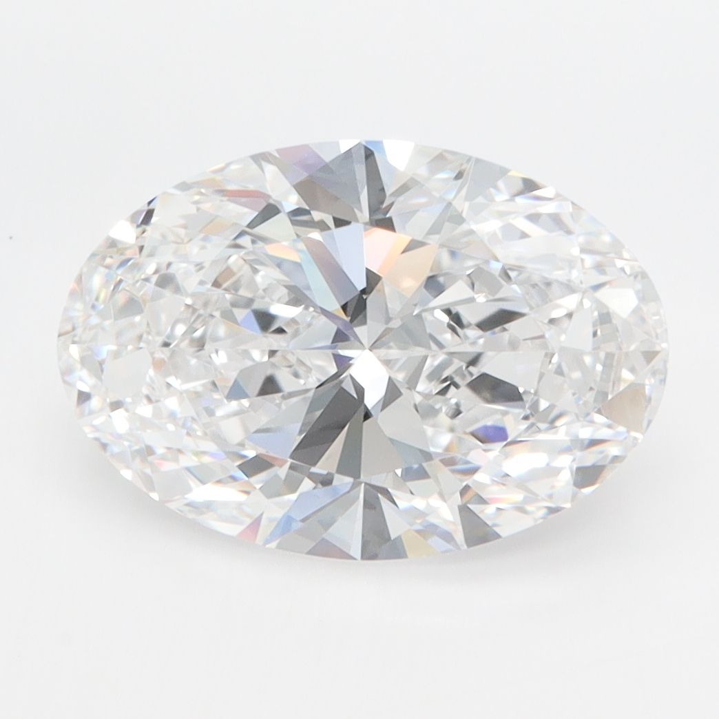 3.30 ct. oval Lab Grown Diamond front image