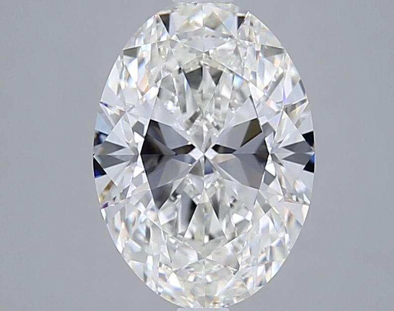 3.04 ct. oval Lab Grown Diamond front image