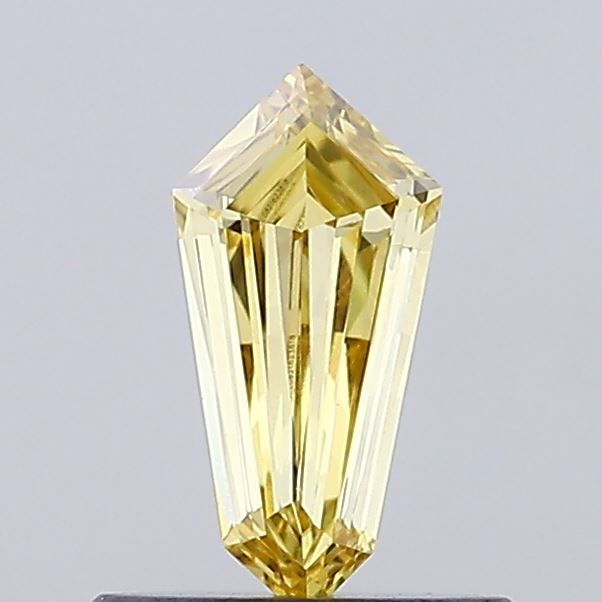0.37 CT Fancy Yellow HEXAGONAL
