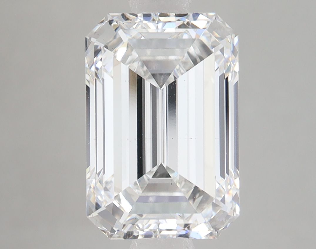 Diamant Émeraude 3.64 ct - Couleur E - Pureté VS2