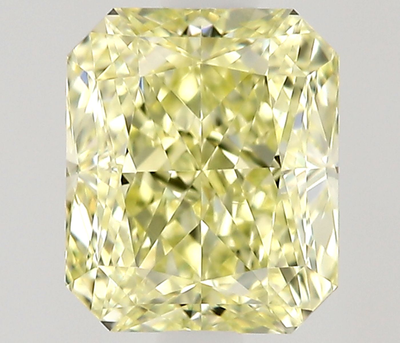 Diament 0.9 ct Fancy Light Yellow/VVS2