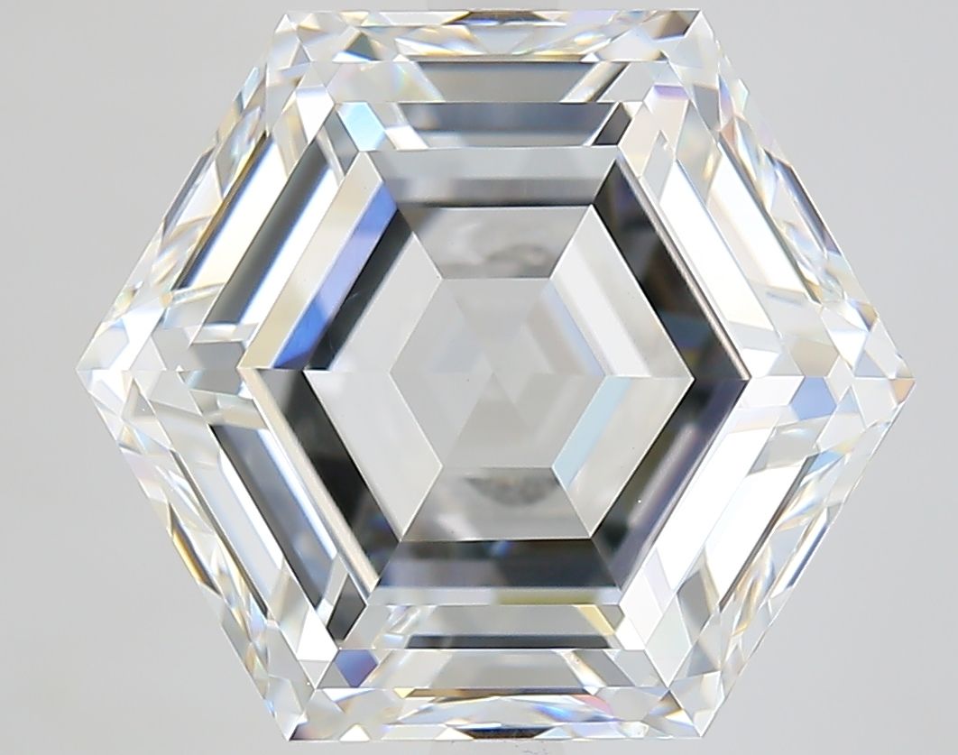 8 ct lab-grown Hexagonal Diamond
