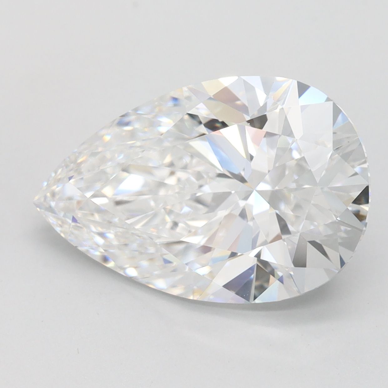 3.67 ct. pear Lab Grown Diamond front image