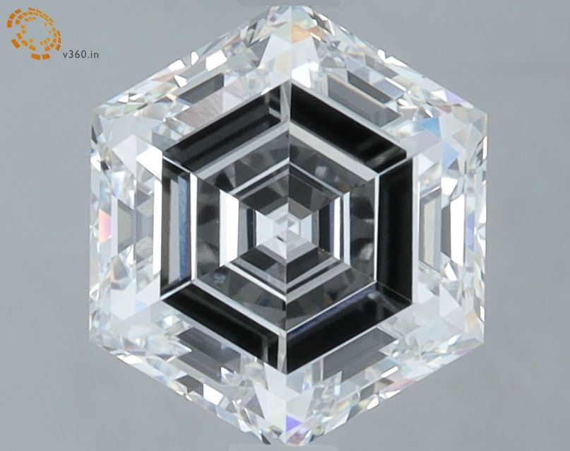 2.1 ct lab-grown Hexagonal Diamond