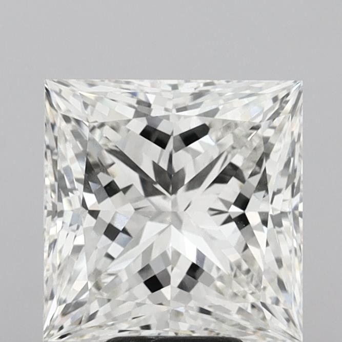 7.09 ct. princess Lab Grown Diamond front image