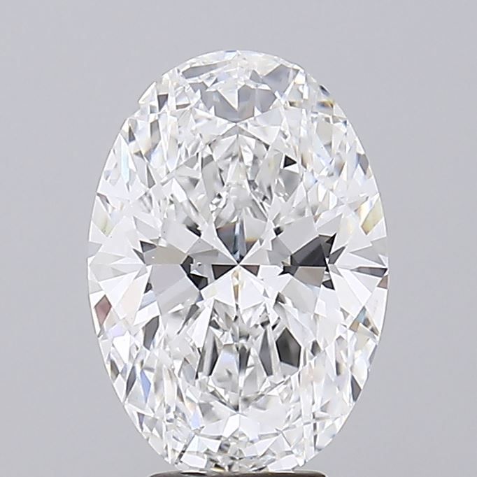 5.09 ct. oval Lab Grown Diamond front image