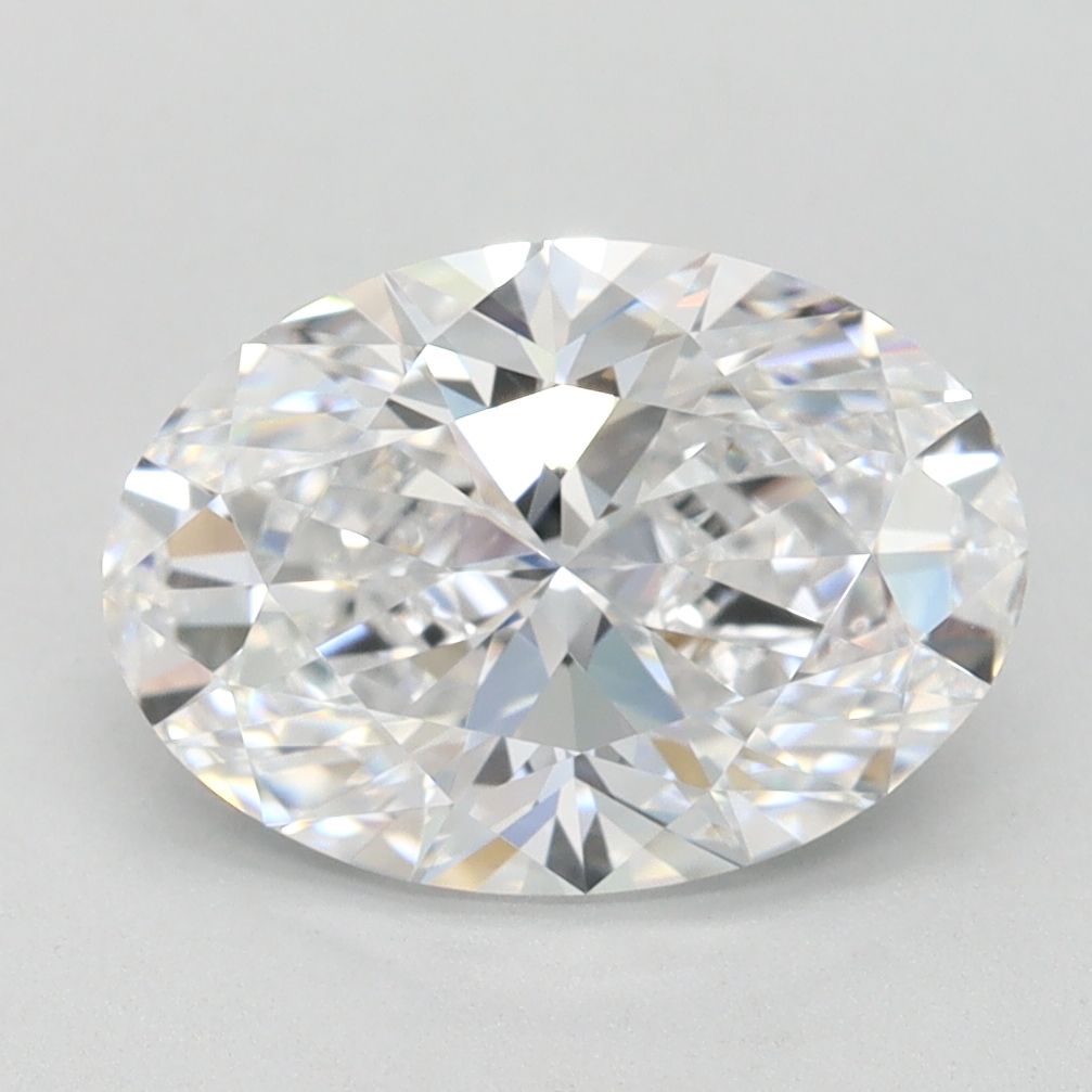 2.01 ct. oval Lab Grown Diamond front image
