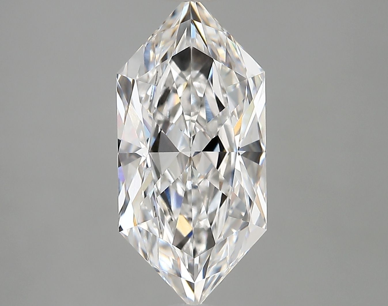 3.87 ct lab-grown Hexagonal Diamond