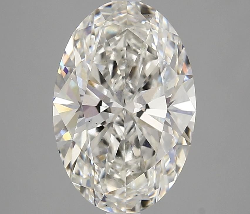 3.25 ct. oval Lab Grown Diamond front image
