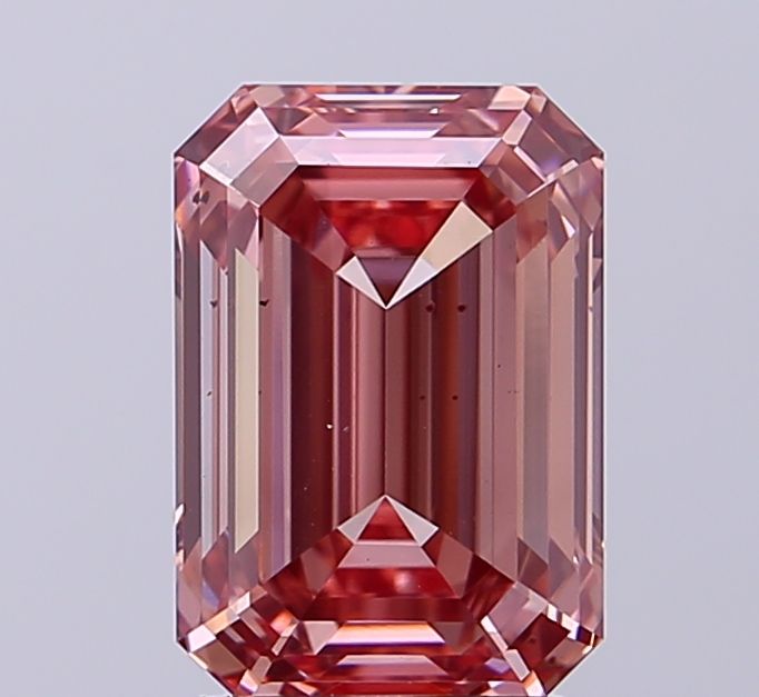 3.02 ct. emerald Lab Grown Diamond front image