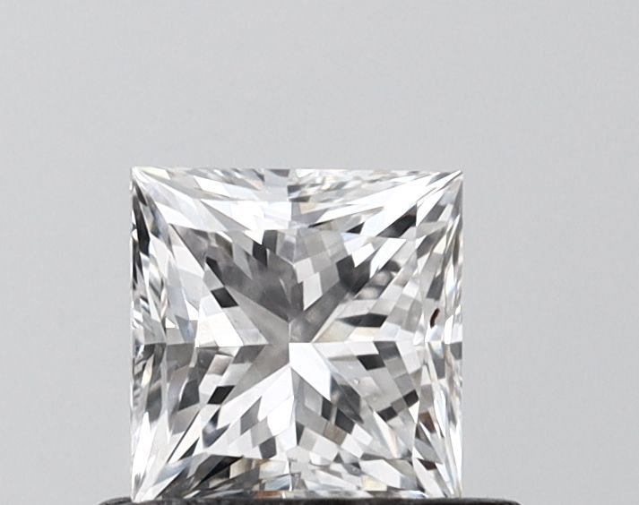 0.74 ct. princess Lab Grown Diamond front image