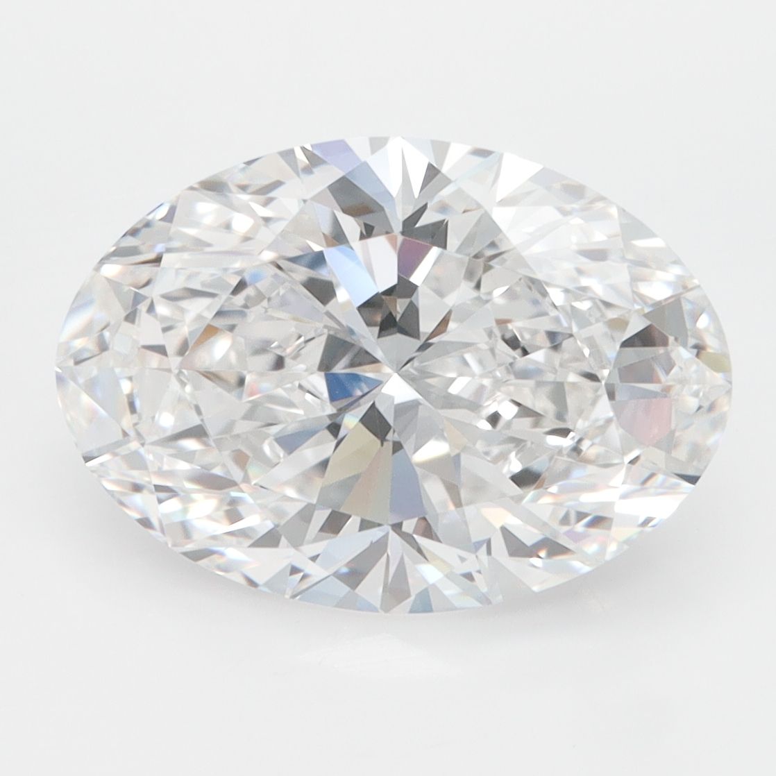 3.10 ct. oval Lab Grown Diamond front image