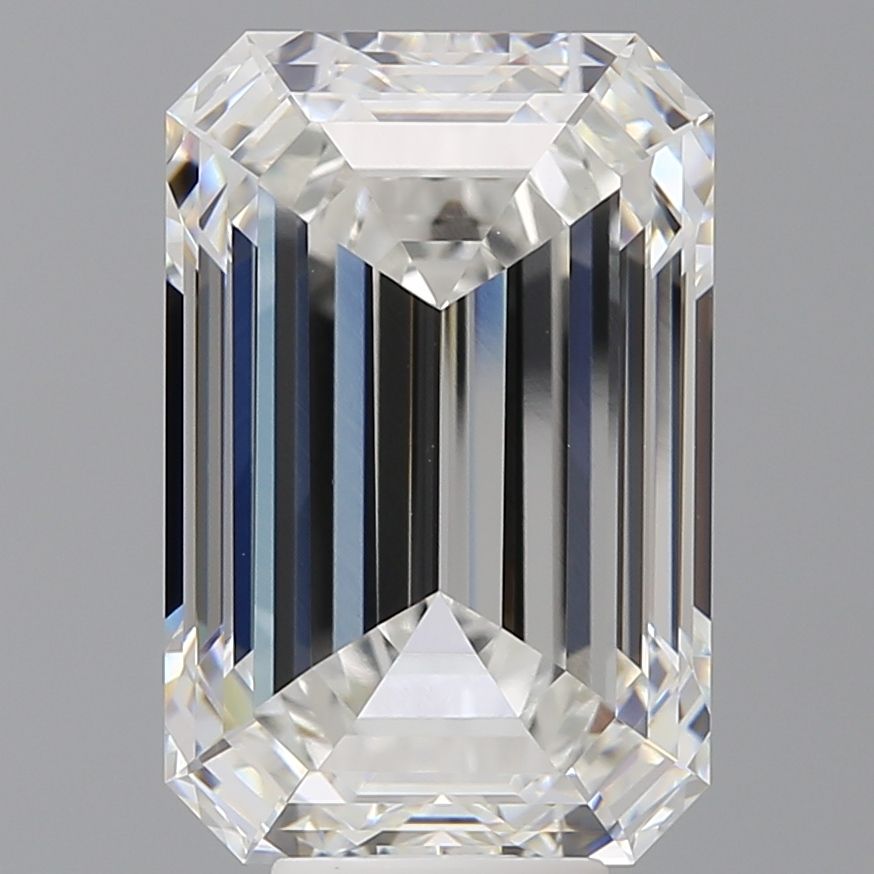 9.51 ct. emerald Lab Grown Diamond front image