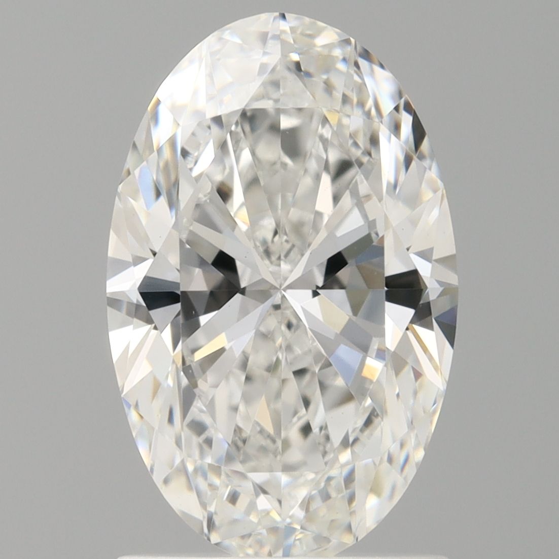 1.58 ct. oval Lab Grown Diamond front image