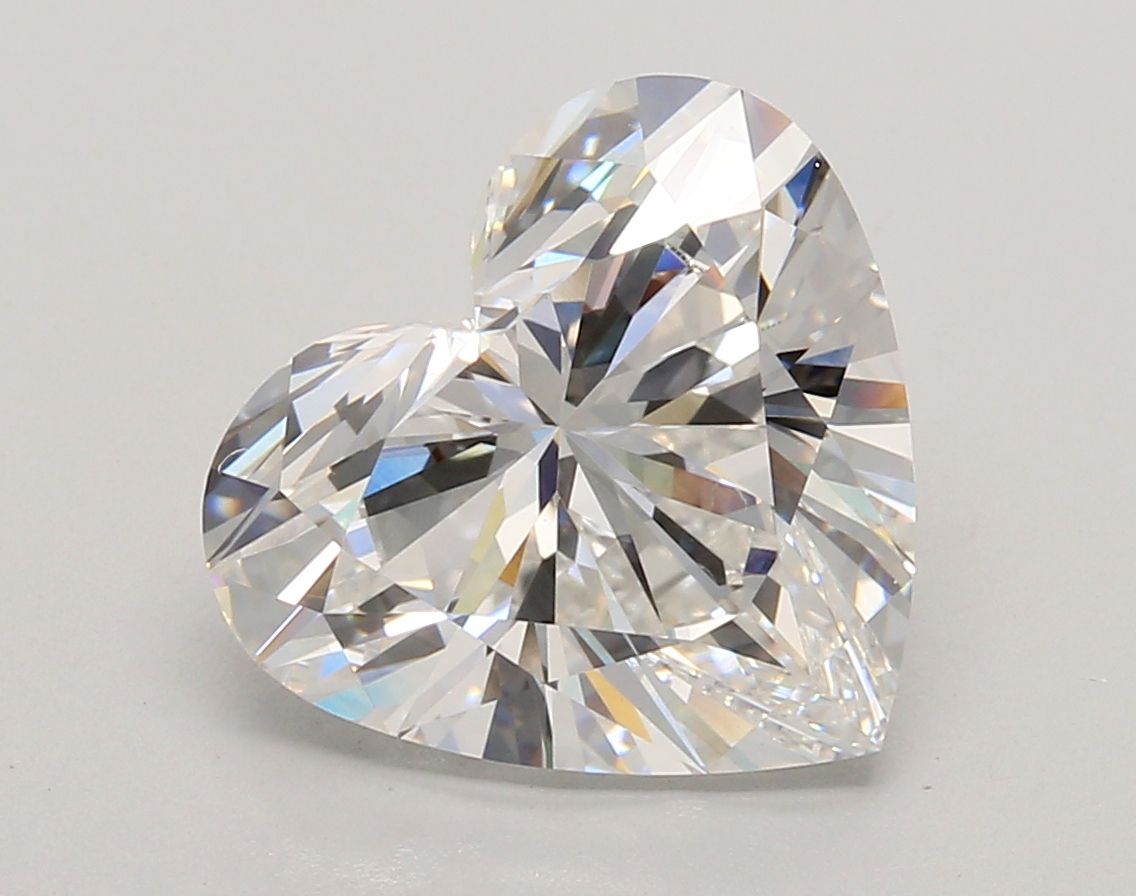 4.58 ct. heart Lab Grown Diamond front image