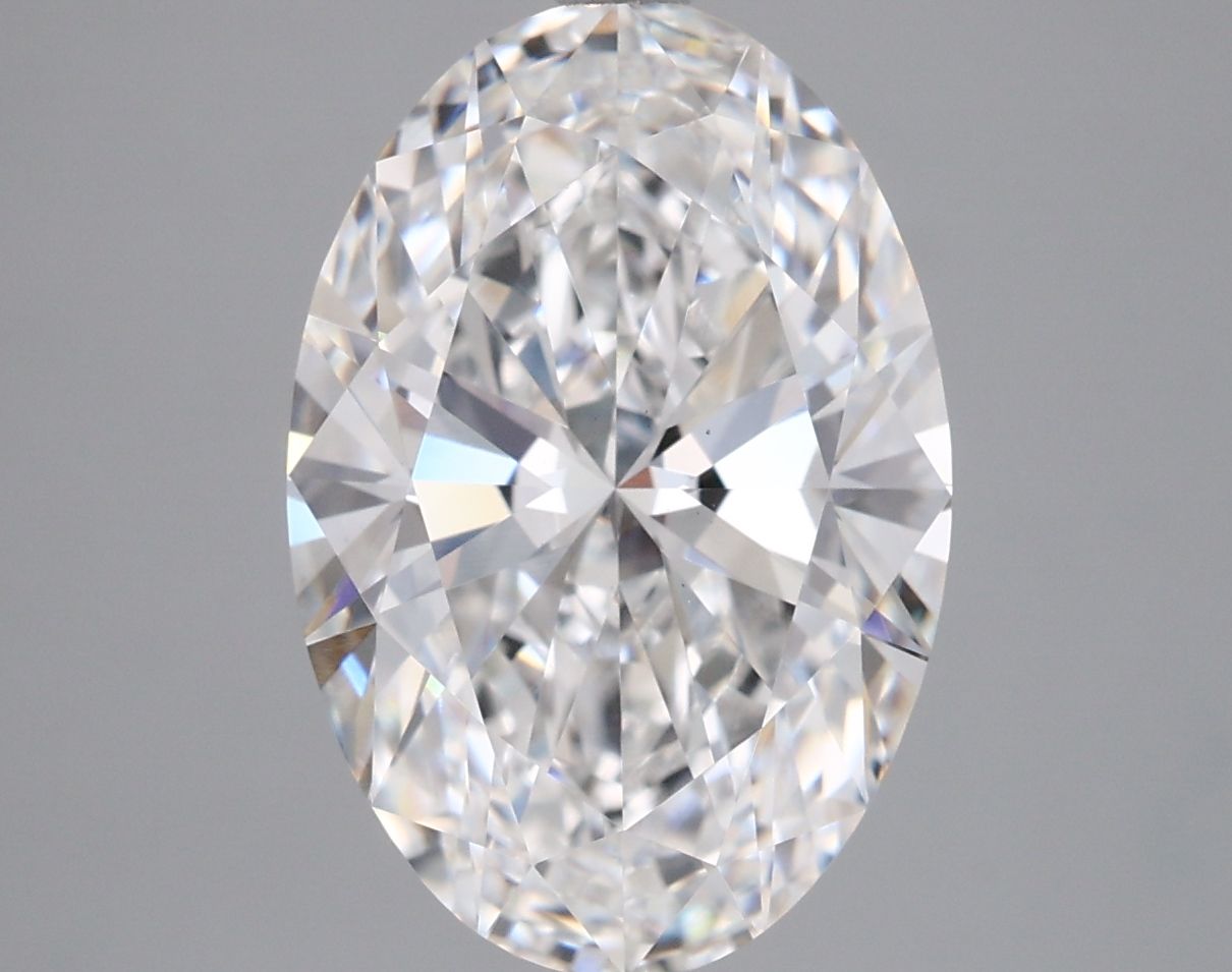 4.03 ct. oval Lab Grown Diamond front image