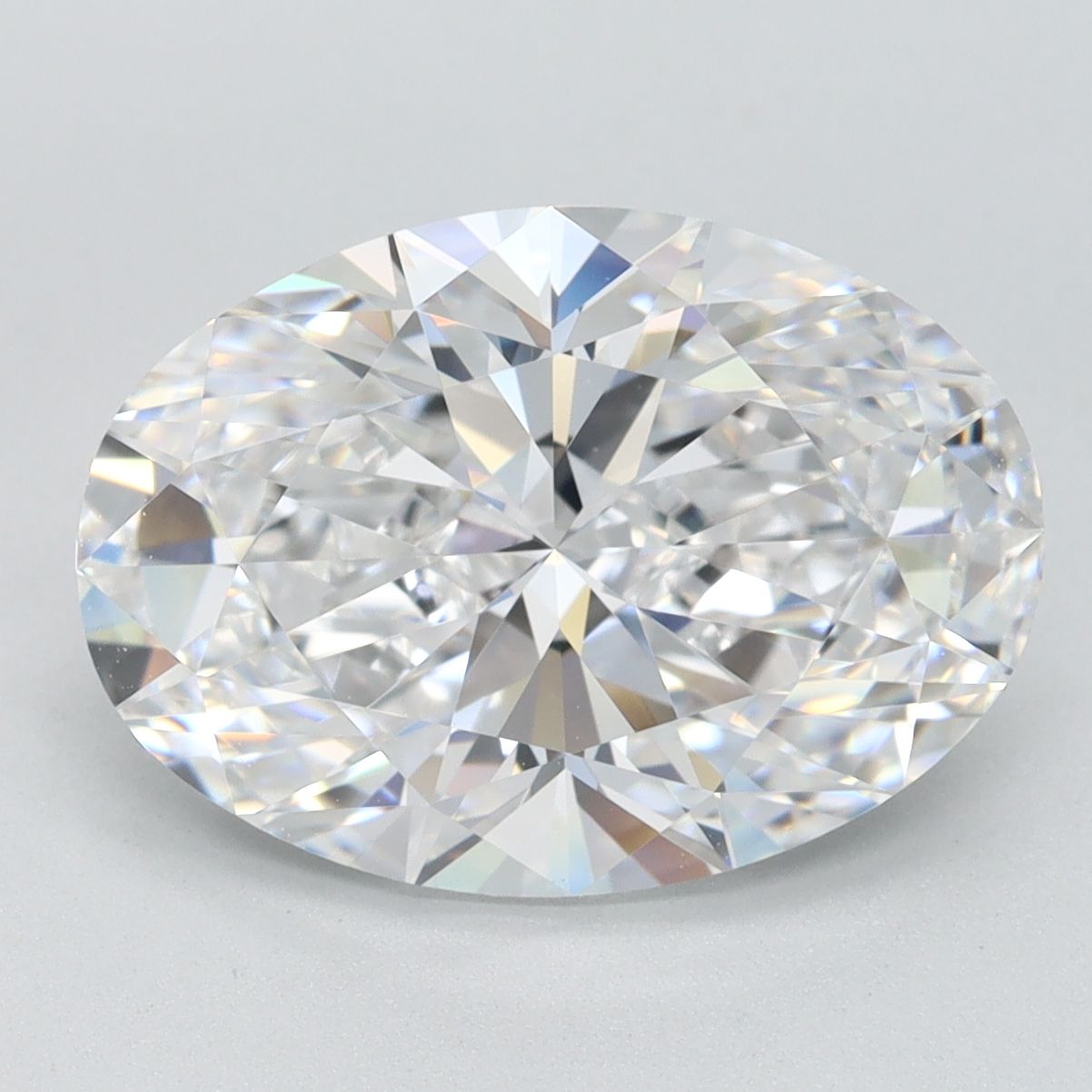 4.07 ct. oval Lab Grown Diamond front image