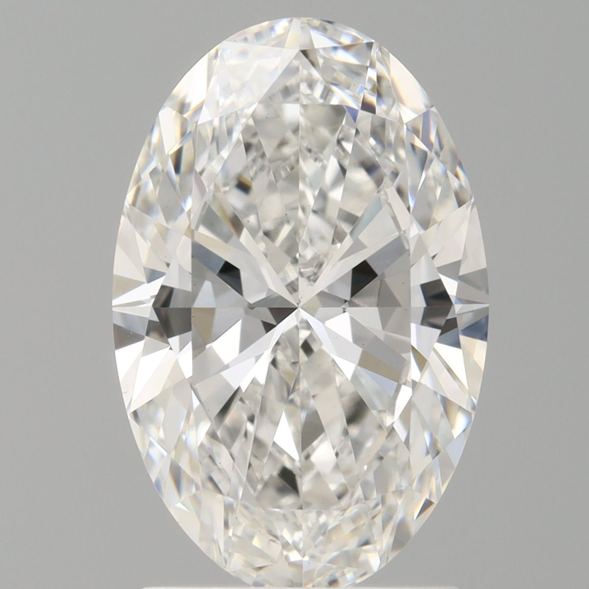 2.00 ct. oval Lab Grown Diamond front image