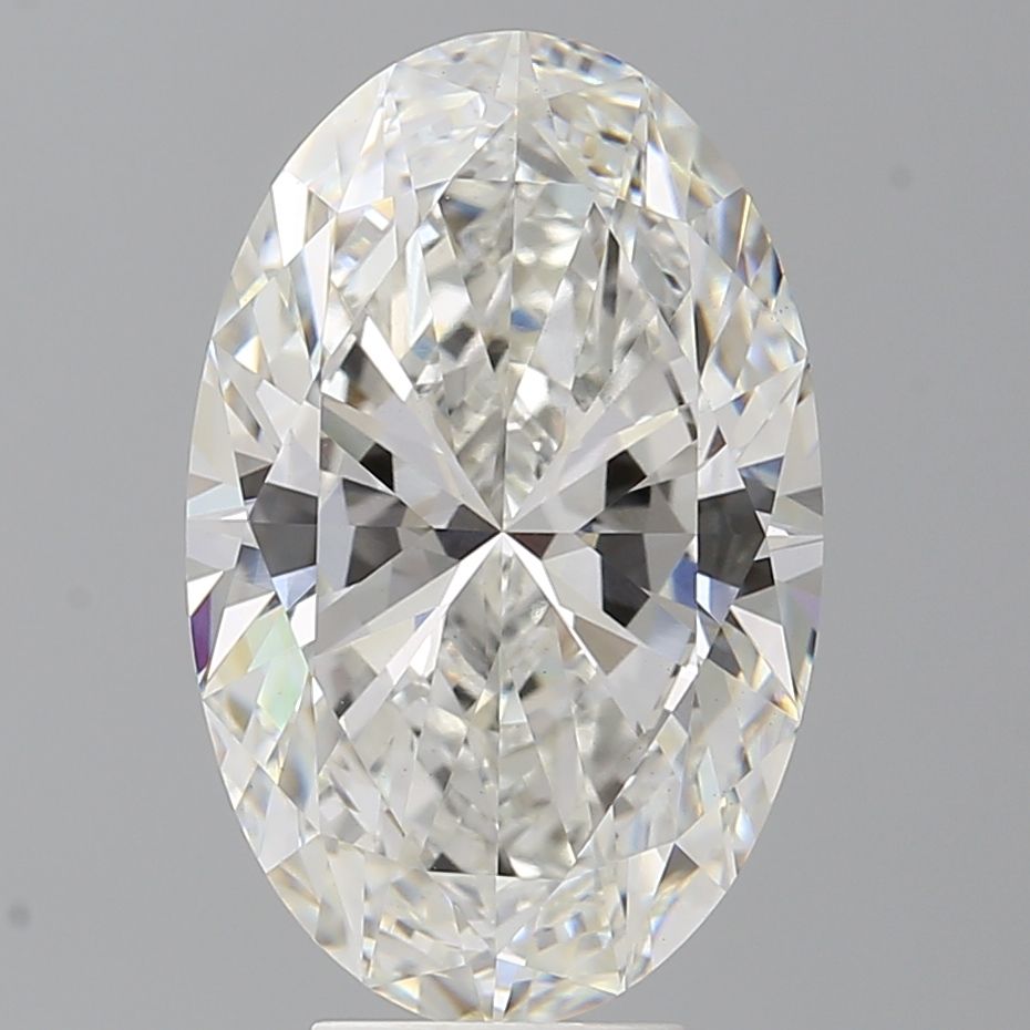 6.53 ct. oval Lab Grown Diamond front image